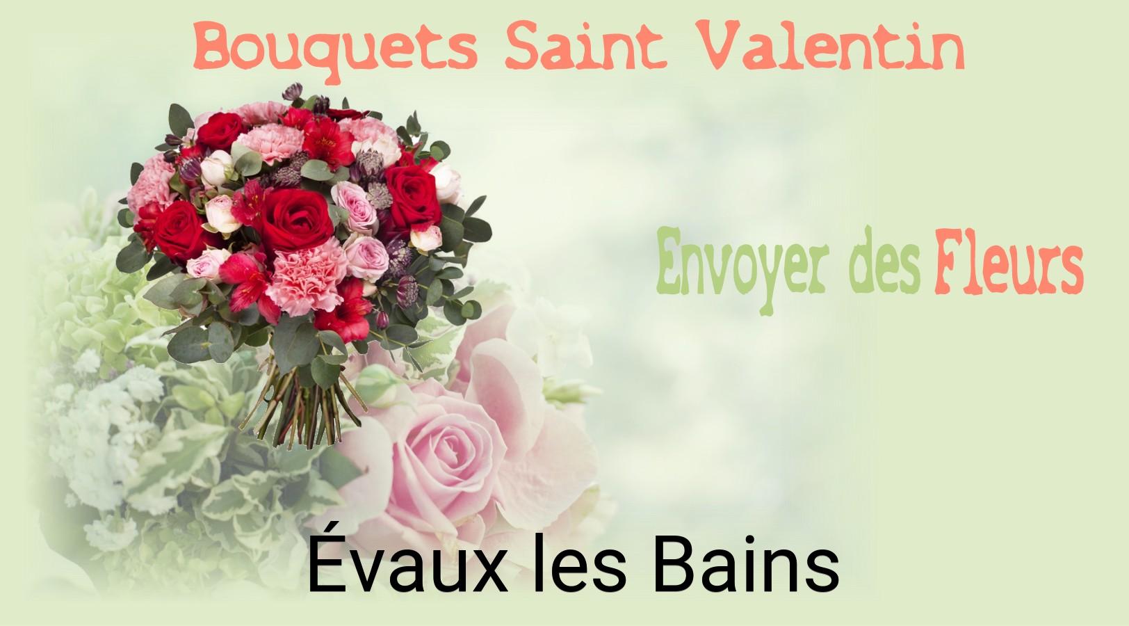 Roses de Saint-Valentin livrées à Évaux-les-Bains